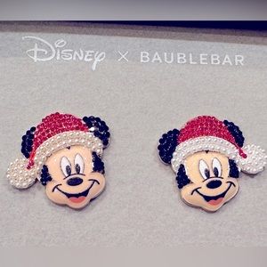 Mickey Santa Earrings